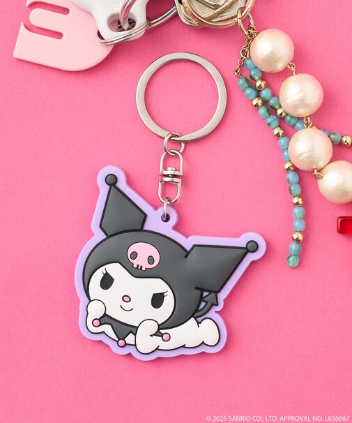 SANRIO クロミ ラバーキーホルダー