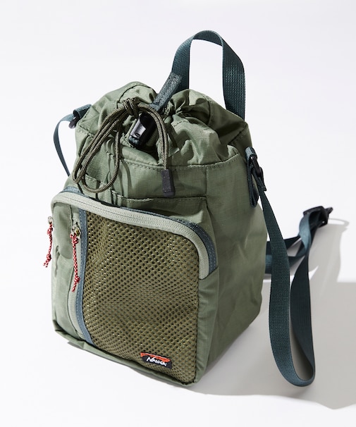 NANGA × SPEAKEASY DRAWING SHOULDER POUCH