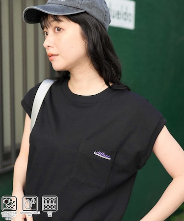 別注 抗菌防臭 フレンチスリーブTシャツ