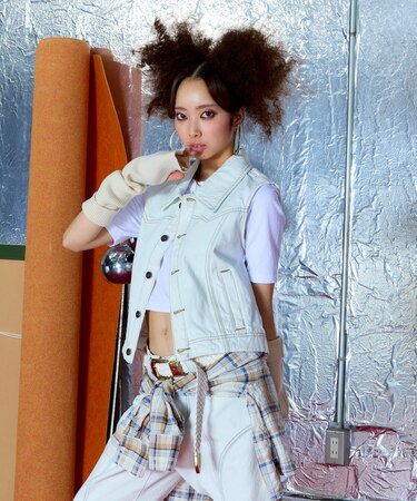 ウエスタンデニムベスト