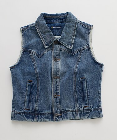 ウエスタンデニムベスト