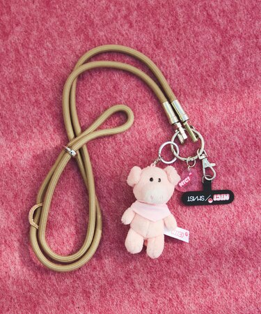 NICI × SMAST バンダナ ぬいぐるみ モバイルストラップ