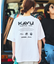 KAVU×FREAK'S STORE/カブ― 別注 ビッグシルエット バックプリントTシャツ/ICON 【限定展開】