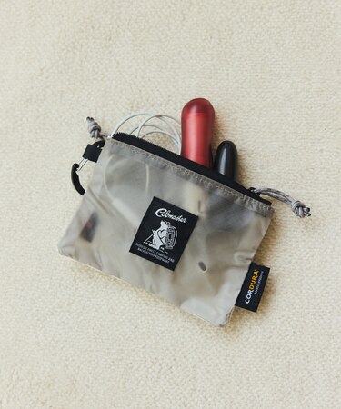 別注 撥水CORDURA RIP_FLAT POUCH コーデュラ リップ フラットポーチ