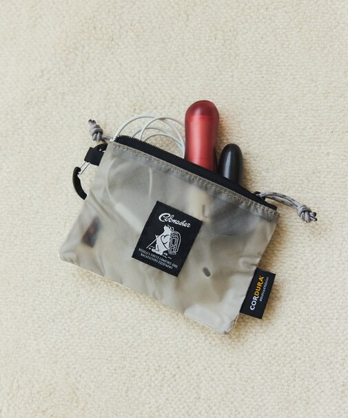 別注 撥水CORDURA RIP_FLAT POUCH コーデュラ リップ フラットポーチ