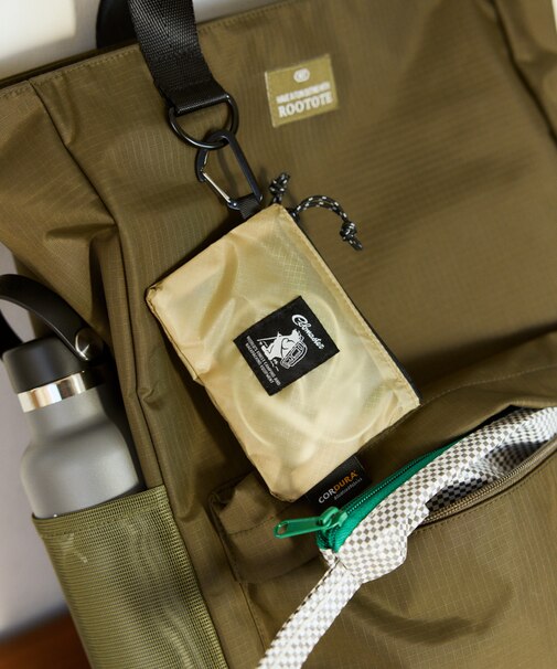 別注 撥水CORDURA RIP_FLAT POUCH コーデュラ リップ フラットポーチ
