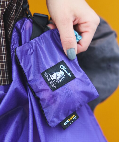 別注 撥水CORDURA RIP_FLAT POUCH コーデュラ リップ フラットポーチ