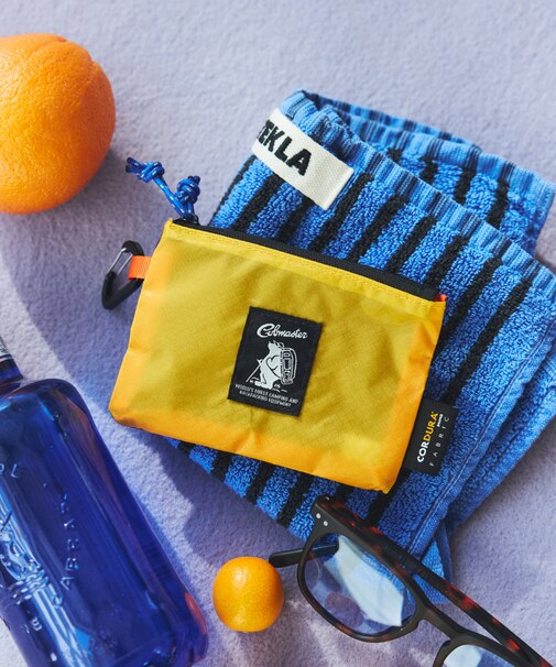 別注 撥水CORDURA RIP_FLAT POUCH コーデュラ リップ フラットポーチ