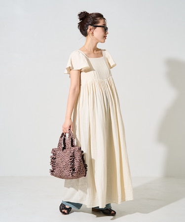 FREAK'S STORE インドダブルガーゼ シャーリング オールインワン オールインワン 限定展開 インド ダブルガーゼ シャーリング  オールインワン レディース FREAK'S STORE｜インド ダブルガーゼ ボタン キャミワンピース【限定展開】 25SS | Rakuten  Fashion(楽天 ... フリークスストア　インド ダブルガーゼ バックシャン フリル ワンピース