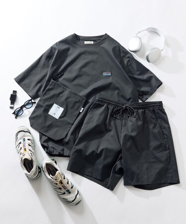 AiRide/エアライド パッカブル セットアップ / クルーネックプルオーバー / ショーツ 【限定展開】