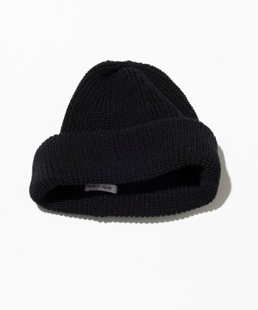 別注 コットンリネン ロールニットキャップ