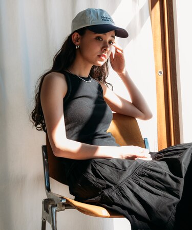 メッシュタンクトップ