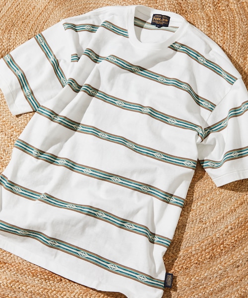 別注 ジャカード ボーダーTEE｜フリークスストアの通販｜&mall（アンド