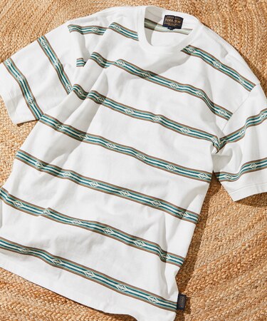 別注 ジャカード ボーダーTEE