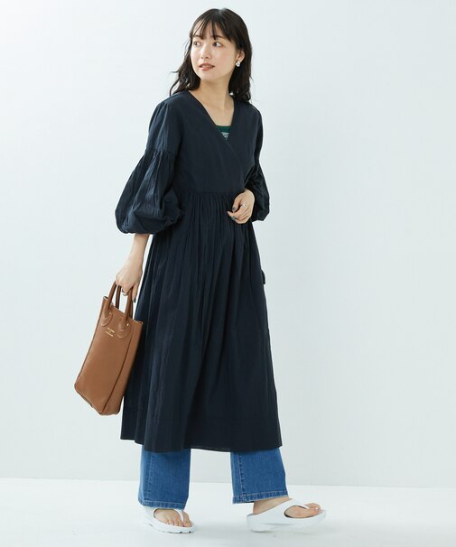 インドボイル カシュクールワンピース