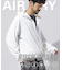 AIRDRY 高機能素材 ラッシュガード ジップアップパーカー/接触冷感/遮熱/UVカット/吸水速乾