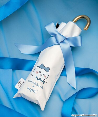 ちいかわ 遮光 ほめられリボン ミニ 晴雨兼用 折りたたみ傘