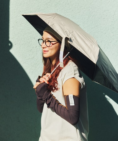 遮光ポシェットtiny 晴雨兼用 折りたたみ傘