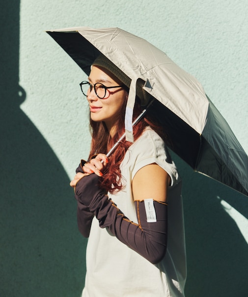 遮光ポシェットtiny 晴雨兼用 折りたたみ傘