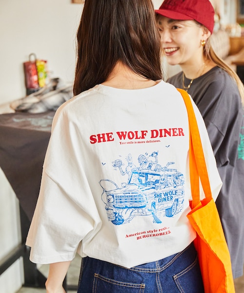 SHE WOLF DINER×FREAK'S STORE/シーウルフダイナー 別注 ビッグ