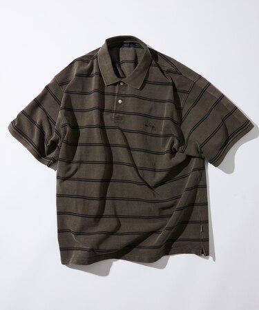 New Over Dye Border Polo Shirt