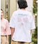 KELTY×FREAK'S STORE/ケルティ 別注 ビッグシルエット ツアーロゴ バックプリント クルーネックTシャツ 【限定展開】