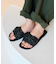 編み込みレザーサンダル[36-38サイズ展開]