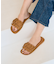編み込みレザーサンダル[36-38サイズ展開]