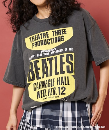 BEATLES BIG LOGO TEE
