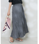 ランダムプリーツ ワッシャースカート