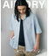 AIRDRY 高機能素材 ビックシルエット スナップボタン オープンカラーシャツ ショートスリーブ/吸水速乾/遮熱性/UVカット