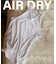 AIRDRY 高機能素材 リブ編み タンクトップ/吸水速乾/遮熱性/UVカット
