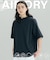 AIRDRY 高機能素材 7.7オンス ビックシルエット ヘンリーネックTシャツ/吸水速乾/遮熱性/UVカット