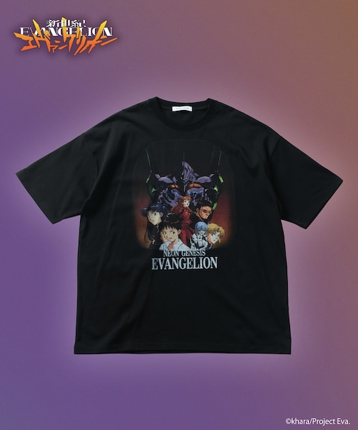 【受注販売商品】アニメ『新世紀エヴァンゲリオン』× FREAK'S STORE 別注 リラックスフィット クルーネック プリントTシャツ【限定展開】