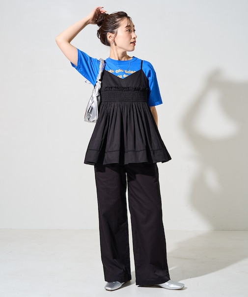 インド シャーリング キャミ チュニック(セットアップ対応)【限定展開】