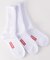 シンカーホワイト無地3Pソックス