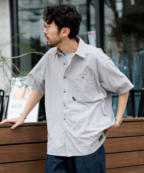 別注 Pucker Short Sleeve Shirts