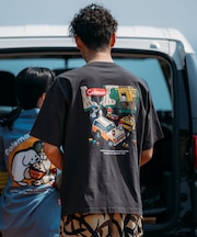 別注 コールマン matsui rocky camping SS TEE  バックプリント 半袖Tシャツ