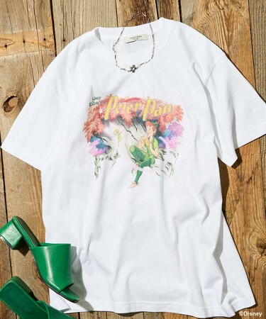 【DISNEY Perter Pan】 ビッグフロントプリントTシャツ