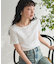 バレエネック ランダムリブTシャツ