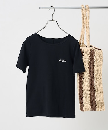 バレエネック ワンポイントTシャツ