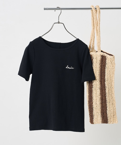 バレエネック ワンポイントTシャツ
