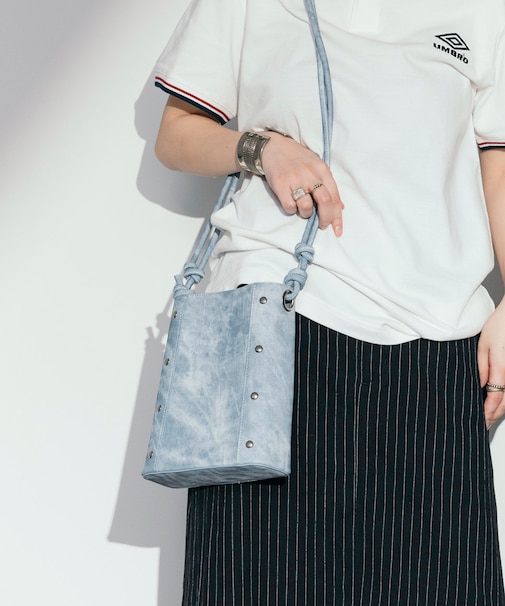 LEATHERETTE Studs Bag