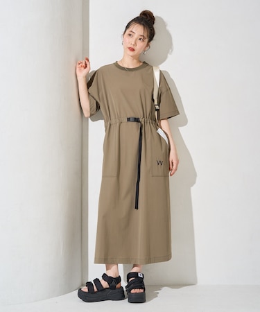 VV ベルト ポケット ワンピース【限定展開】