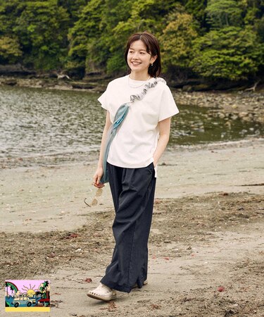 【Beach & Festival】速乾・UVカットTシャツ 撥水パンツ セットアップ