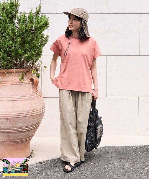 【Beach & Festival】速乾・UVカットTシャツ 撥水パンツ セットアップ