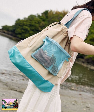 【Beach & Festival】マルチウェイ トートバッグ