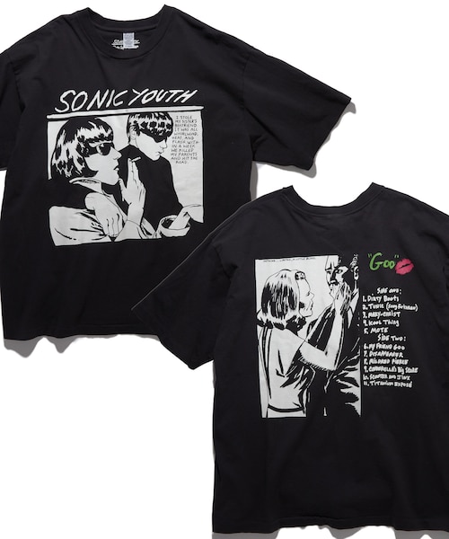 Sonic Youth/バンドTシャツ SONIC YOUTH GOO クルーネックバンドTシャツ｜フリークスストア