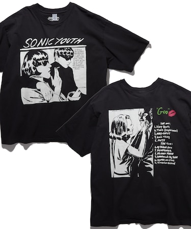 SONIC YOUTH GOO クルーネックバンドTシャツ