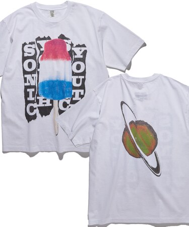 SONIC YOUTH BOMB POP クルーネックバンドTシャツ